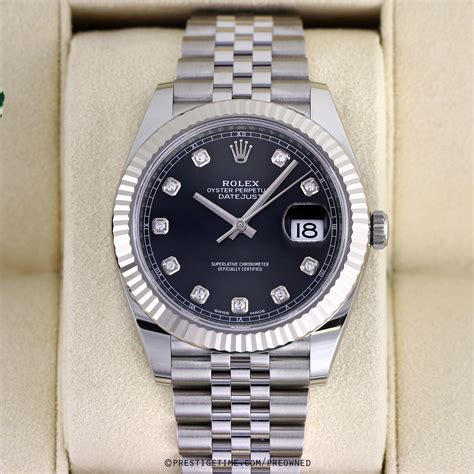 preowned rolex datejust crx121|used Rolex Datejust 41.